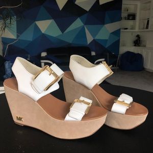 Brand new Michael Kors wedges